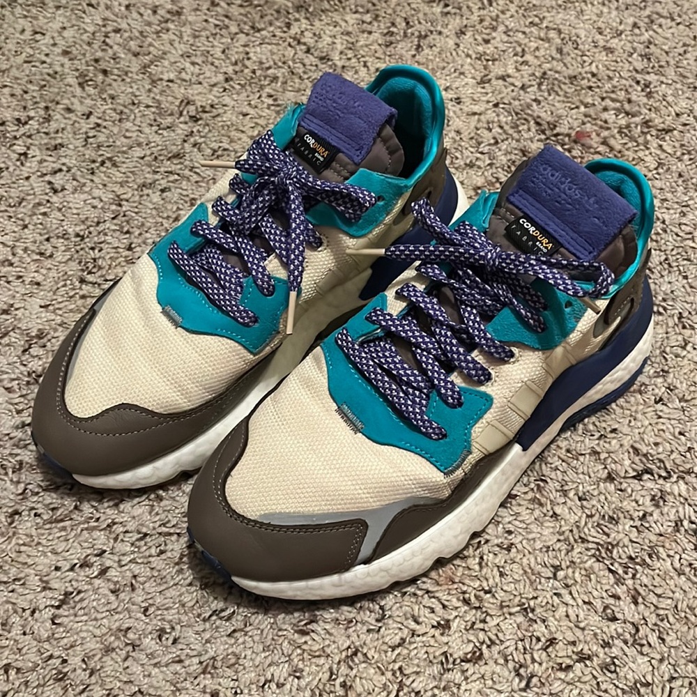 Like new Adidas Nite Jogger sneakers.